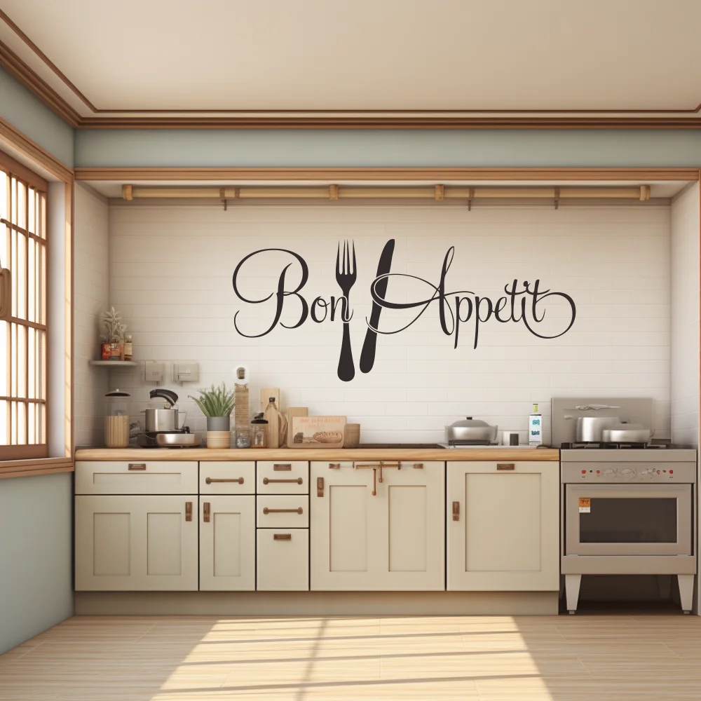 Home Decor Free App - 1 pc Bon Appétit z widelcem