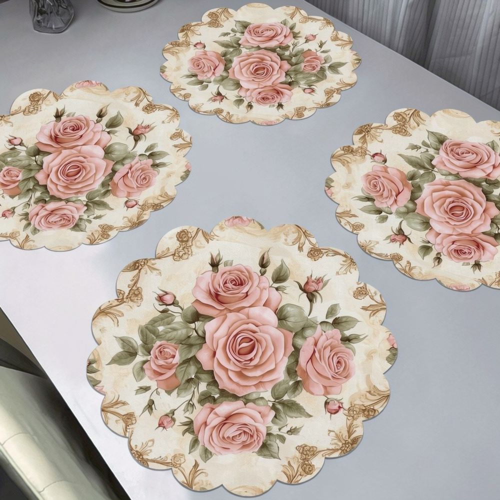 Linen Table Runner - Drukowana, lniana podkładka na stół z