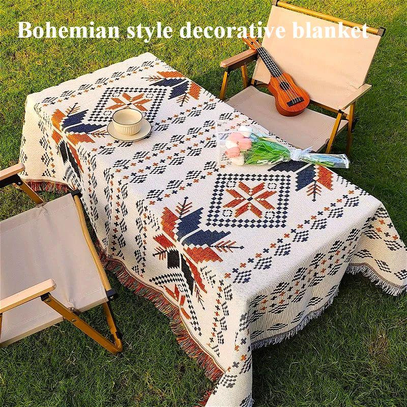 Koc kempingowy na zewnątrz, de – Linen Table Runner recenzja i cena
