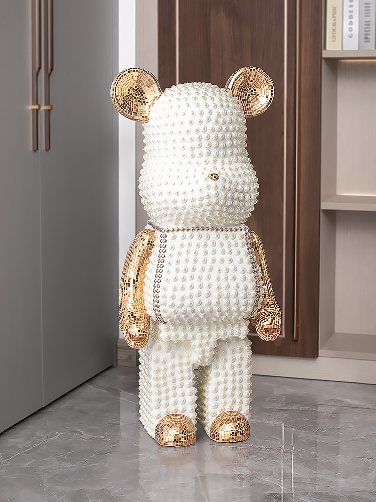 Cartoon Bear Ornament Home Dec – Home Decor Y2K recenzja i cena