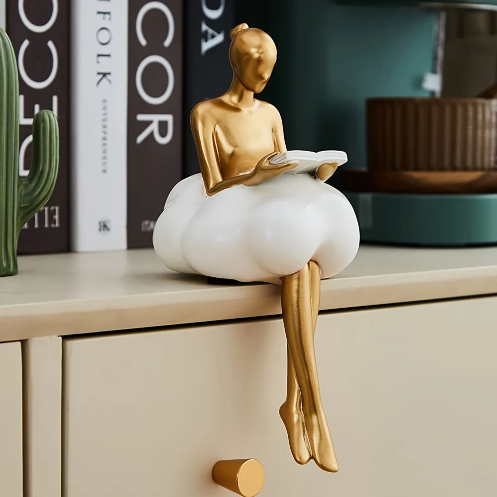 Chmura dziewczyna rzeźba abstr – Home Decor Y2K recenzja i cena