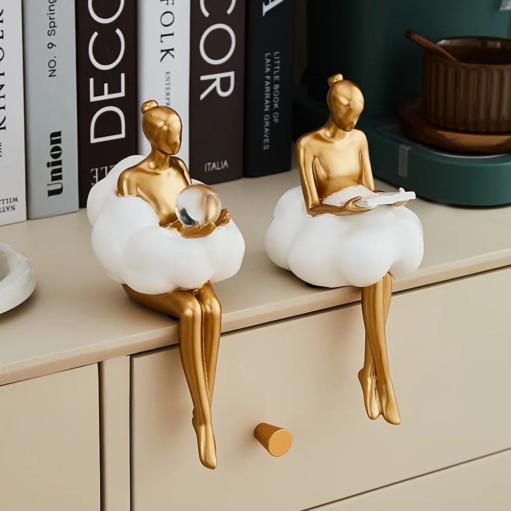 Chmura dziewczyna rzeźba abstr – Home Decor Y2K recenzja i cena
