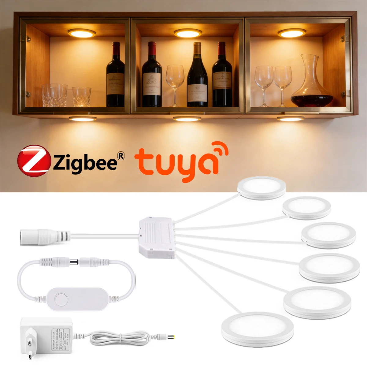 Inteligentna lampa LED Zigbee  – Home Decor Free App recenzja i cena