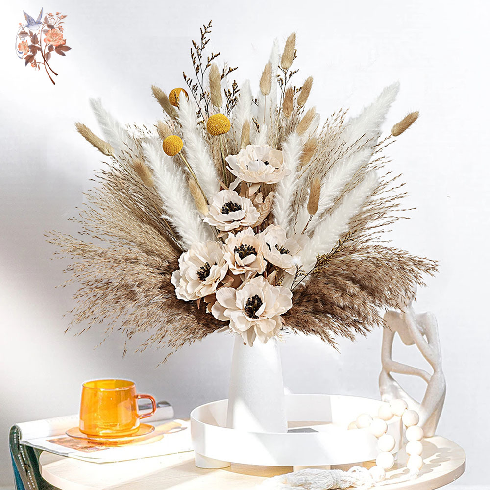 55 szt. Sztuczny Bukiet Kwiató – Pampas Grass Decor recenzja i cena