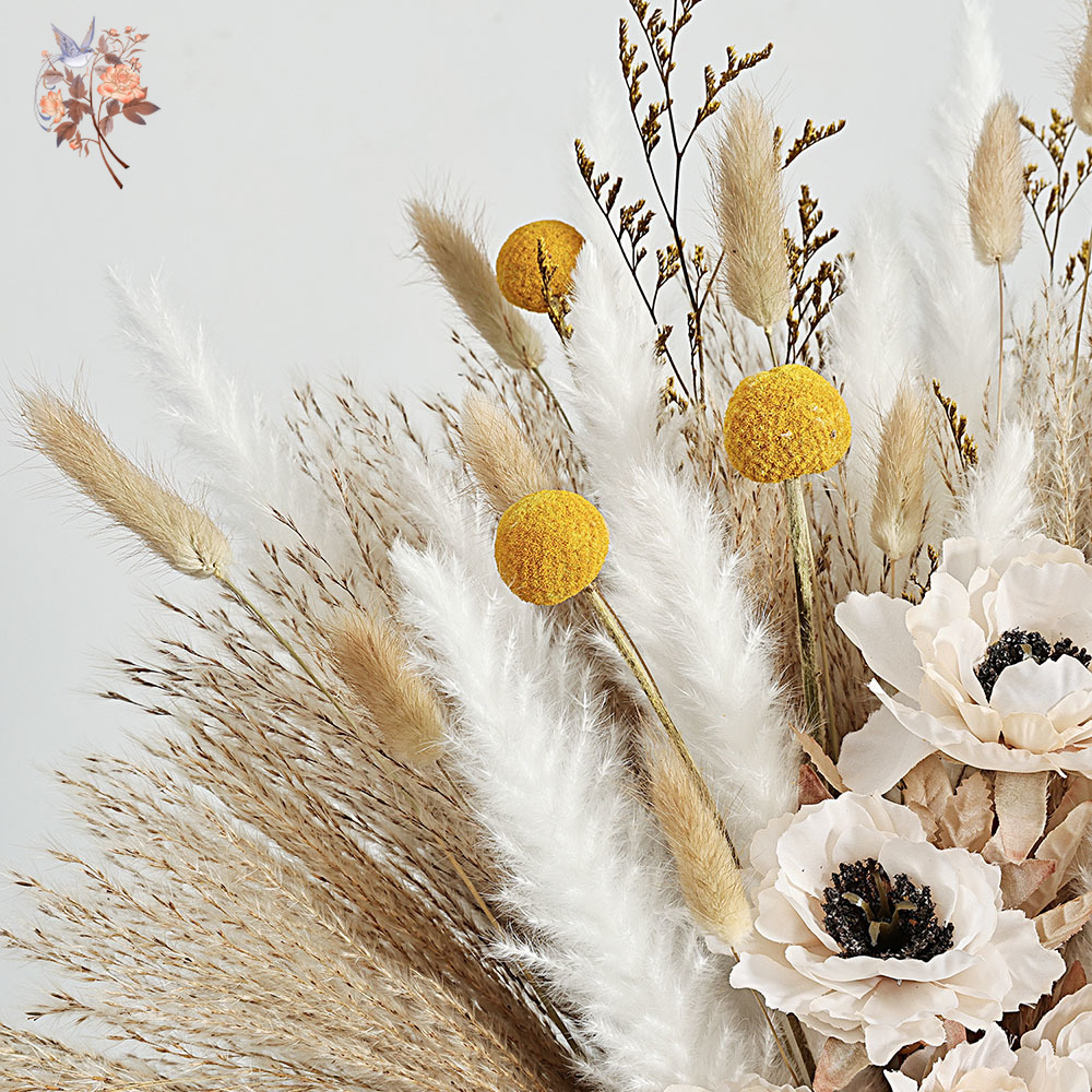 55 szt. Sztuczny Bukiet Kwiató – Pampas Grass Decor recenzja i cena