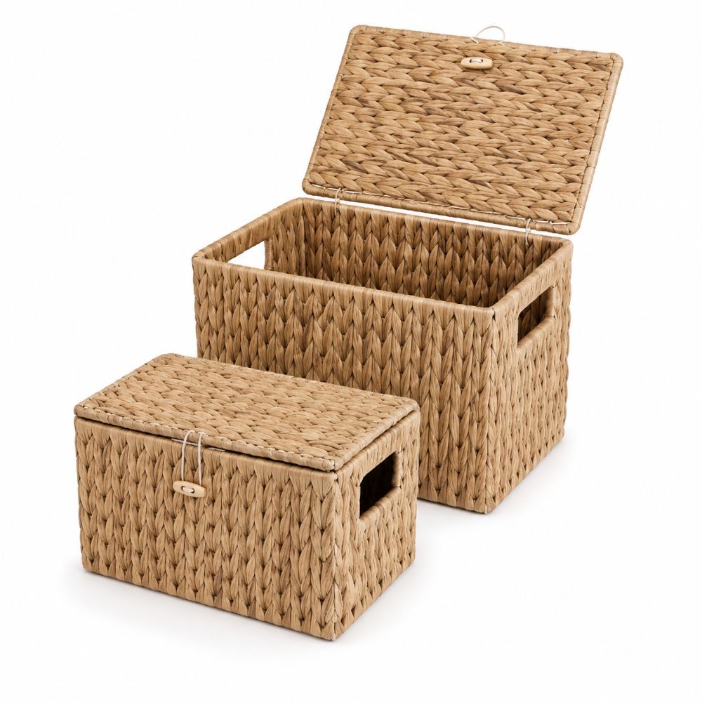 Prostokątny kosz do przechowyw – Rattan Plant Basket recenzja i cena