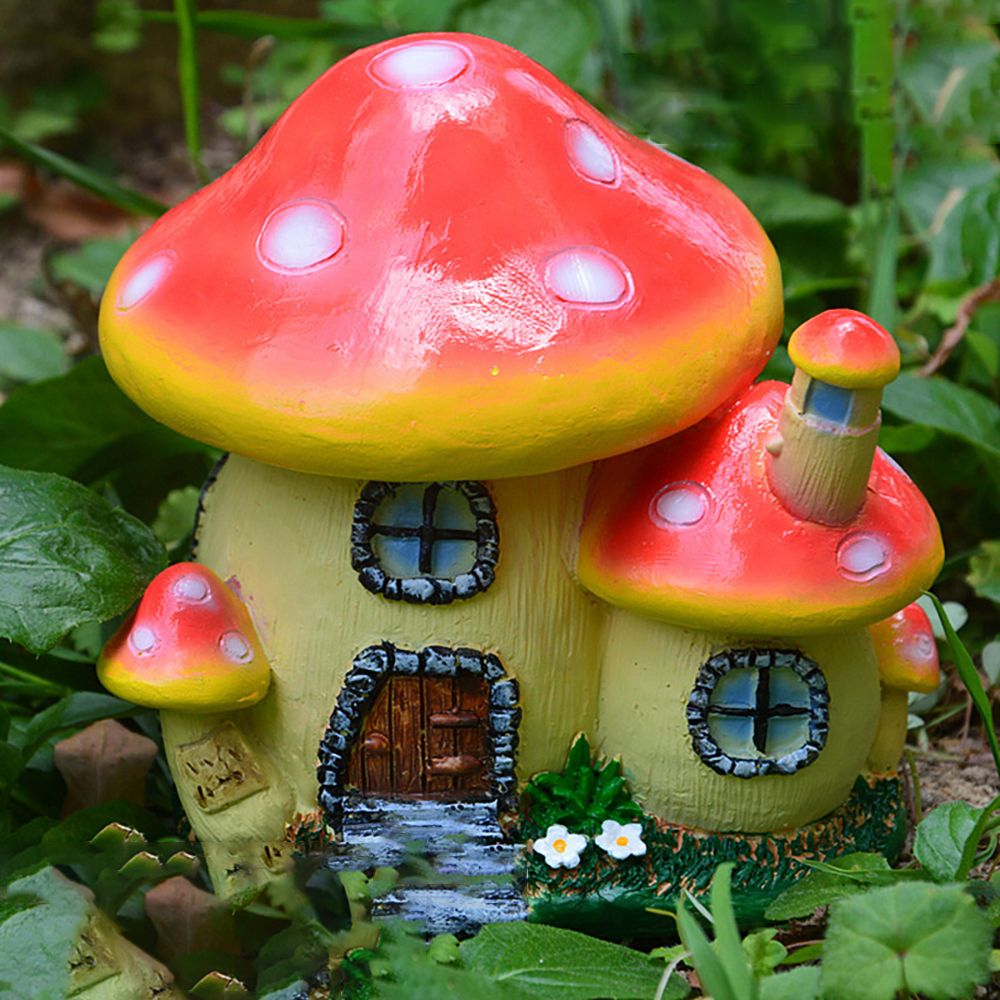 Miniaturowy domek grzybowy żyw – Home Decor Za recenzja i cena