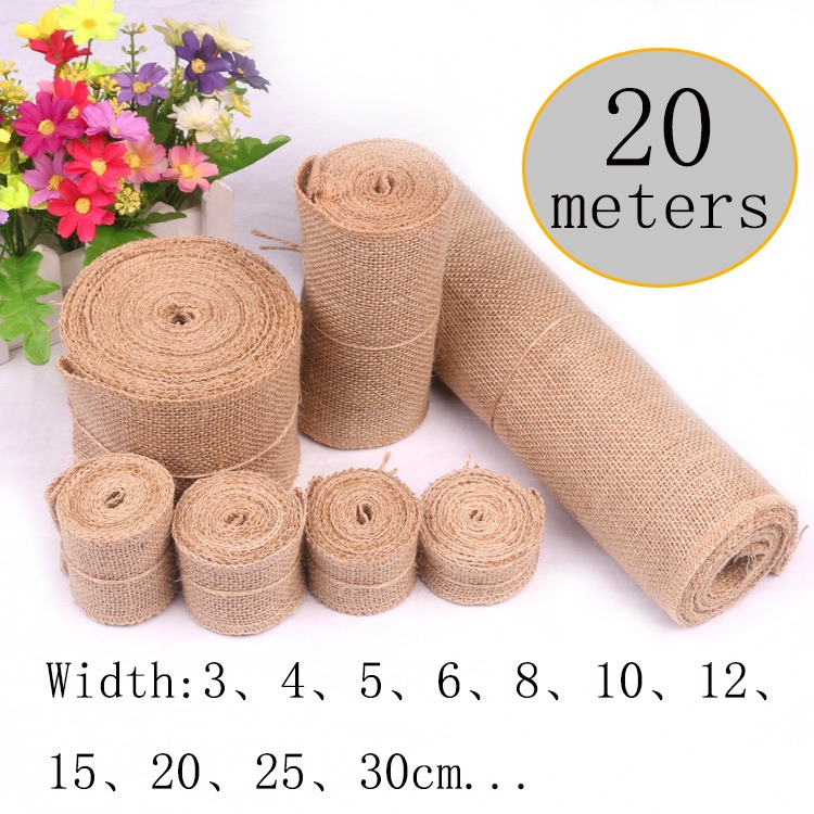 Tkanina lniana z juty naturaln – Linen Table Runner recenzja i cena