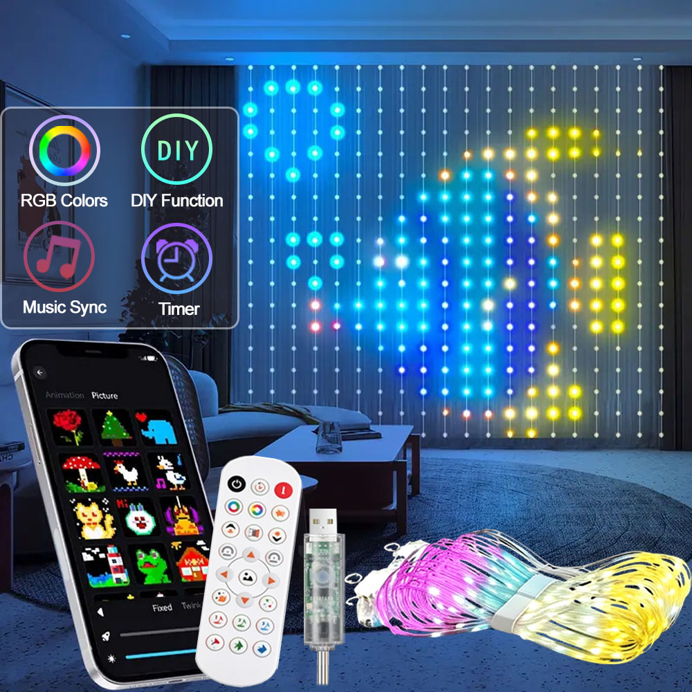 Inteligentna roleta LED sterow – Home Decor Free App recenzja i cena