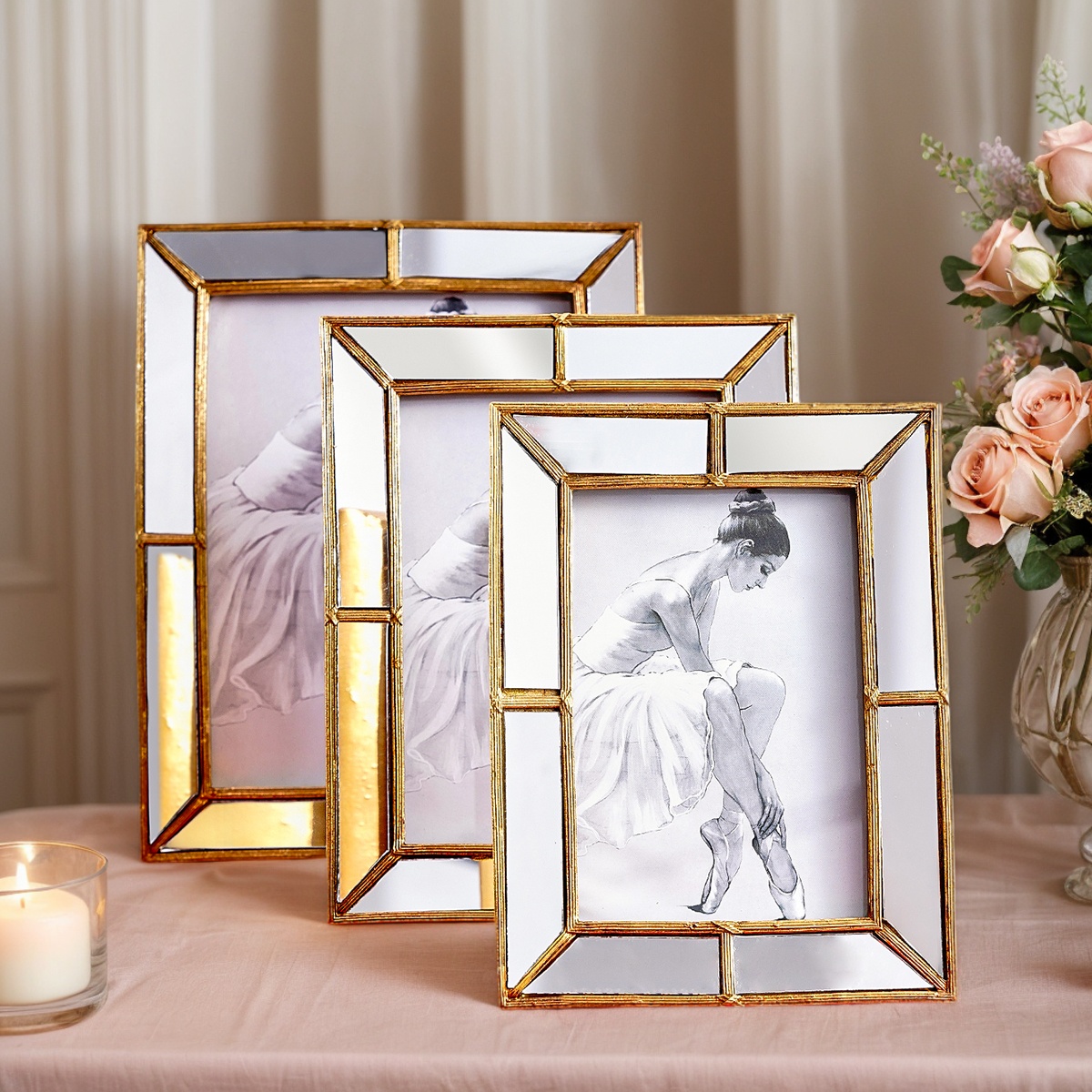 1 szt., Ramka na zdjęcia z pro – Bamboo Photo Frame recenzja i cena