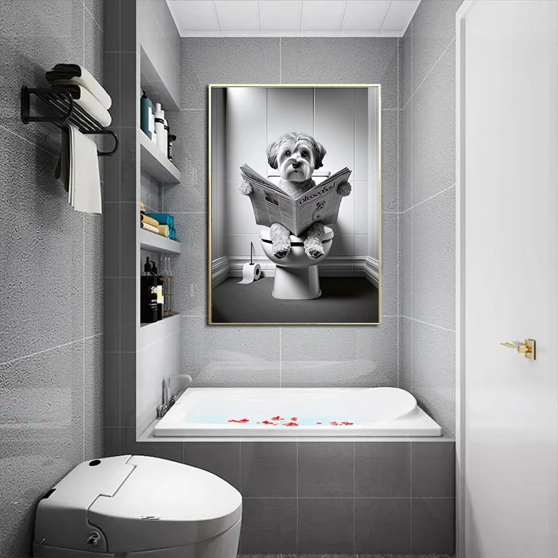 (1 szt. bez ramy) Zabawny obra – Home Decor Magazine recenzja i cena
